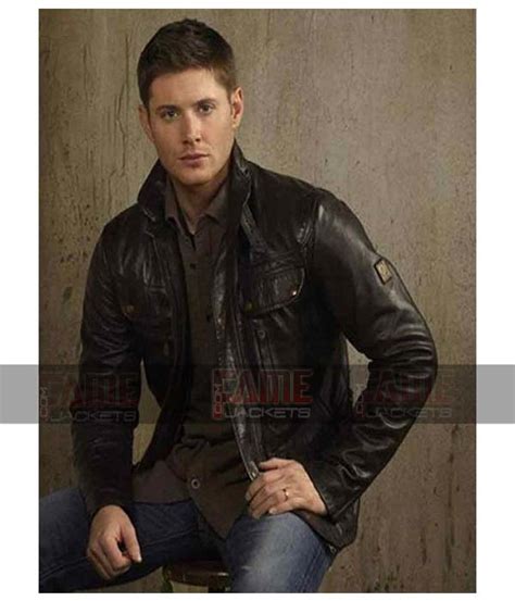 Dean Winchester Jacket In Brown Real Leather - FameJackets