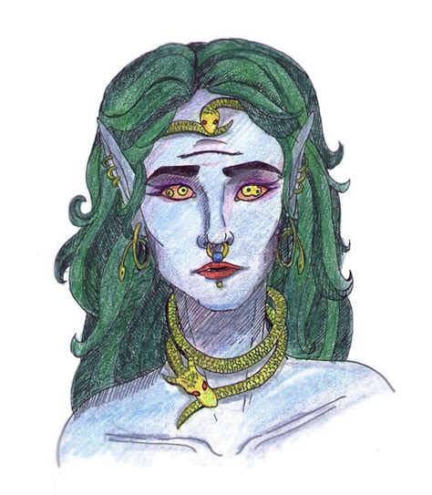 Snake-elf by BocmanZubr on DeviantArt