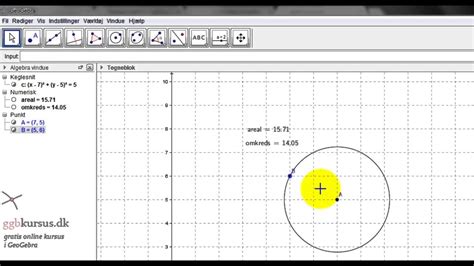 Areal Og Omkreds Af Cirkel YouTube