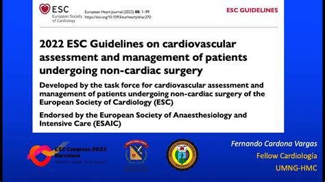 Analysis 2022 ESC Guidelines On Cardiovascular Assessment And