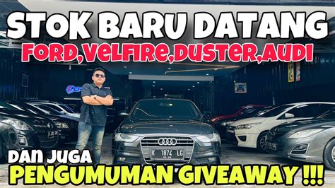 Langsung Tonton Siapa Yang Dapet Giveaway Banyak Stok Baru Juga