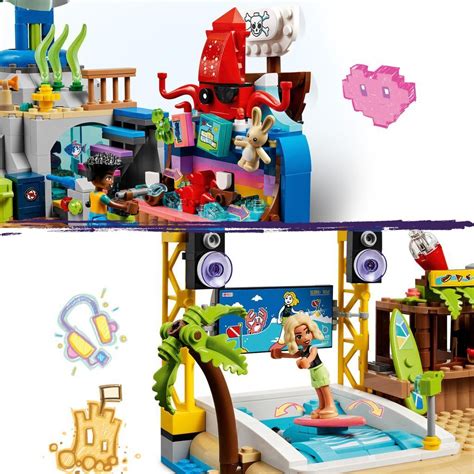 Lego Friends Strand Erlebnispark Kirmes Set Mit Technic