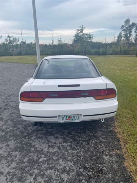 1993 Nissan 240sx Hatchback White Rwd Automatic Base Classic Nissan