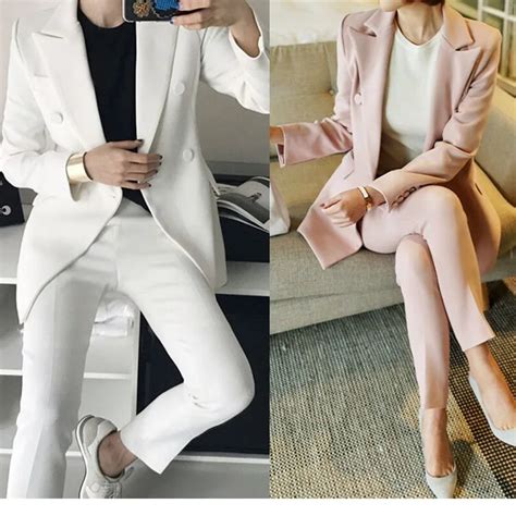 New Women S Fashion Suit Business OL Professional Suit Solid Color