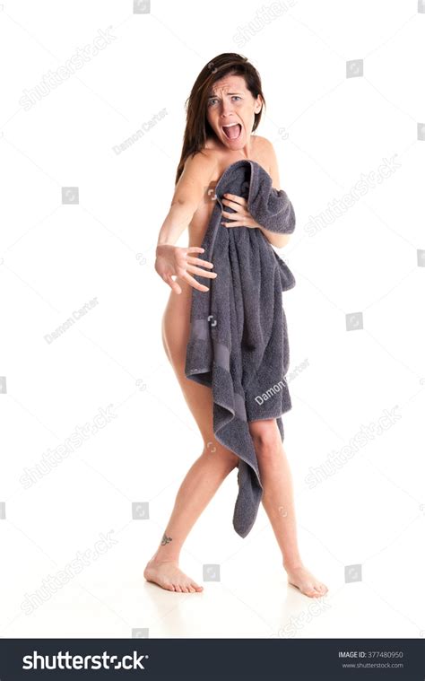 Shy Naked Woman Over Royalty Free Licensable Stock Photos Shutterstock