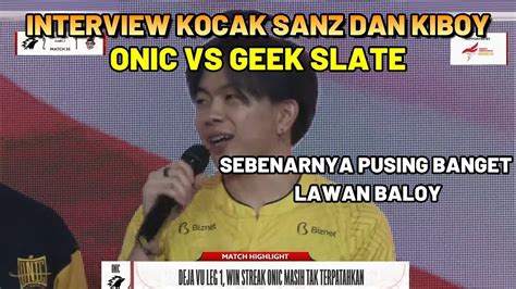 Win Streak X Onic Sampe Lupa Rasanya Kalah Interview Kocak Onic Vs