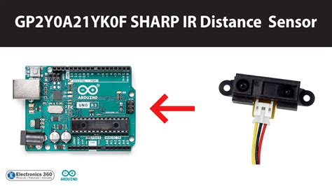 Interfacing A SHARP GP2Y0A21YK0F IR Distance Sensor With Arduino