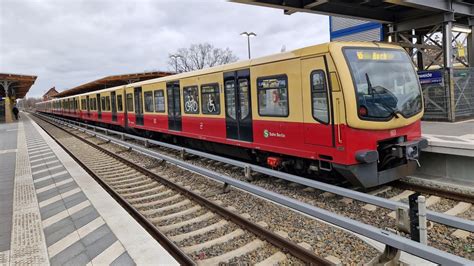 S Bahn Berlin Mitfahrt in der S85 von Schöneweide bis Buch in der BR