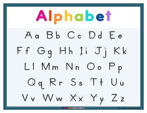 Block Upper And Lowercase Letters Printable Classroom Activities