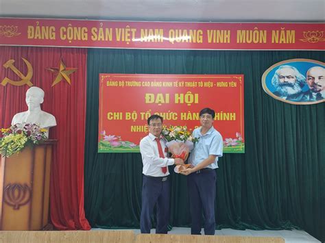 Đại Hội Chi Bộ Tổ Chức Hành Chính Nhiệm Kỳ 2022 2025 Trường Cao