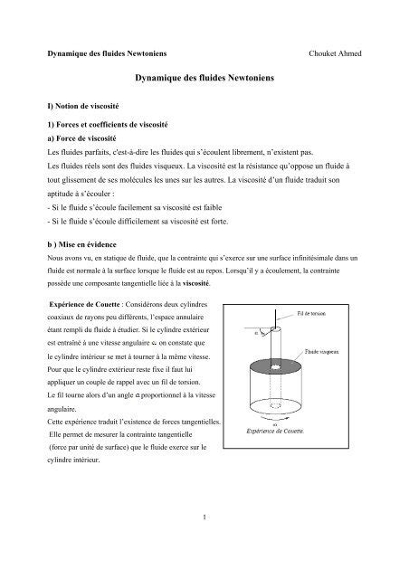 Ntroduire Imagen Formule De La Viscosit Dynamique Fr