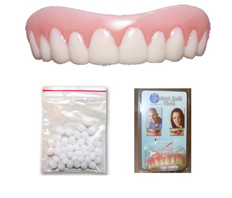 Instant Smile Medium Upper Teeth Cosmetic Veneers Ebay