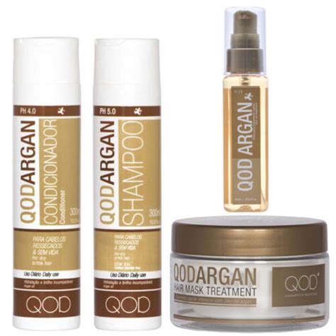 QOD ARGAN SODIUM CHLORIDE (SALT) FREE SHAMPOO, CONDITIONER, DEEP MASK