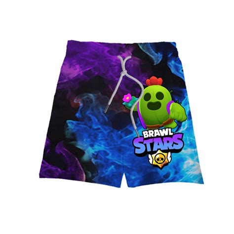 Brawl Stars Spike Short Pants Brawl Stars