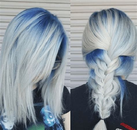 30 Best Silver Blue Hair Options to Make A Statement