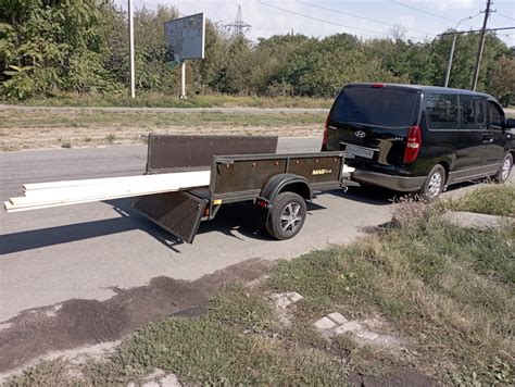 Борта на прицеп — Hyundai H-1 (2G), 2,5 л, 2008 года | своими руками ...
