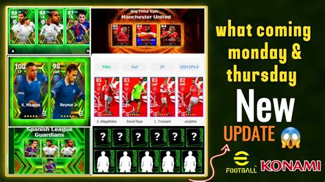 What Is Coming On Monday Thursday In Efootball Mobile Free