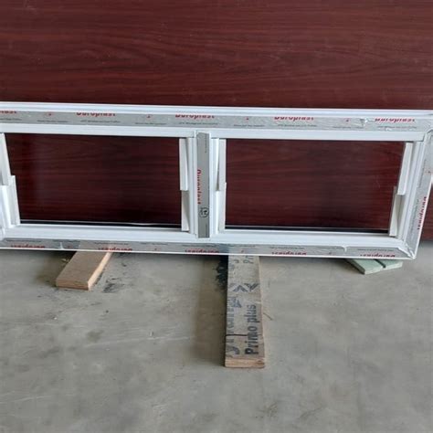 Rectangular 2 Track White UPVC Window Frame At Rs 460 Sq Ft In