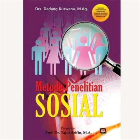 Jual Pustaka Setia Buku Metode Penelitian Sosial Drs Dadang Kuswana