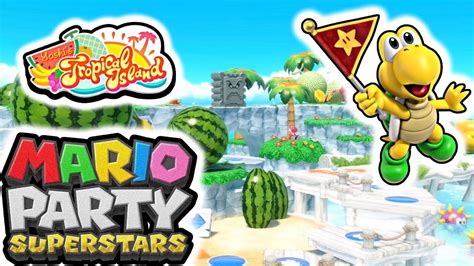 Mario Party Superstars Yoshis Tropical Island Playthrough YouTube