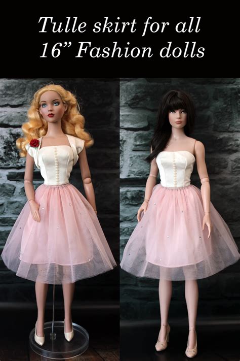 Tulle Skirt For All Tonner Dolls Outfit For Tonner Tyler Etsy