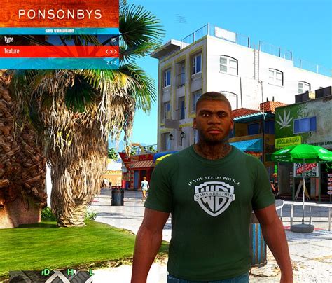 Gta Franklin Clothes Pack Real Brands Update Mod Gtainside