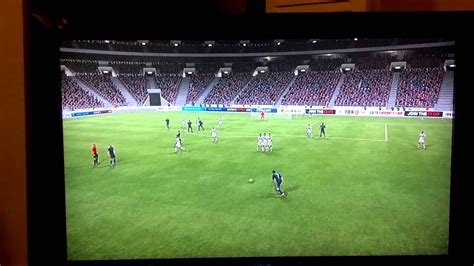 Messi Scores Long Free Kick In Fifa 13 Fut YouTube