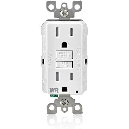 Leviton Gftr W Smartest Self Test Smartlockpro Slim Gfci Tamper