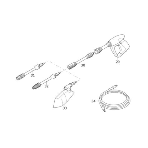 Accessories For Makita Hw102 Pressure Washer Lands Engineers