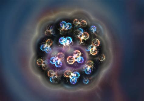 Das Innere Des Atoms Wird Zum Ersten Mal In Einem Bild Von Quarks Und