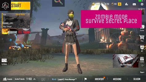 How To Survive A Zombie Mode In Pubg Mobile Lite Youtube