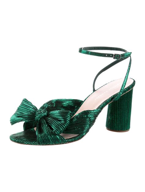 Loeffler Randall Sandals Green Sandals Shoes Wlf71413 The Realreal