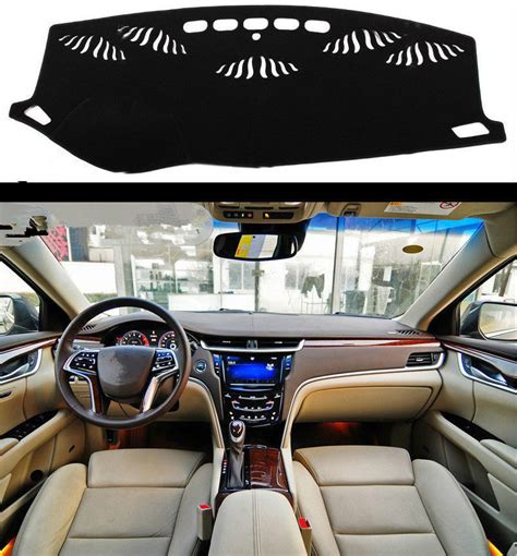 For Cadillac Xts Black Dashmat Dashboard Mat Dash Cover Sun Visor Pad