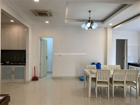 Villa Twin For Rent In Borey Chip Mong Land Aeon Price In