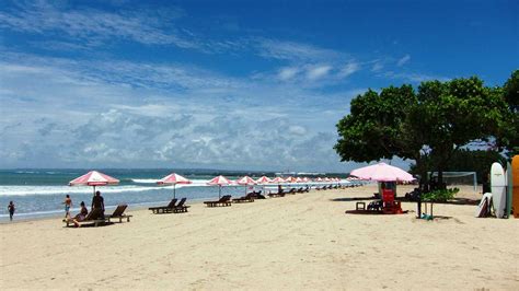 kuta beach bali pantai indah tempat wisata foto gambar wallpaper