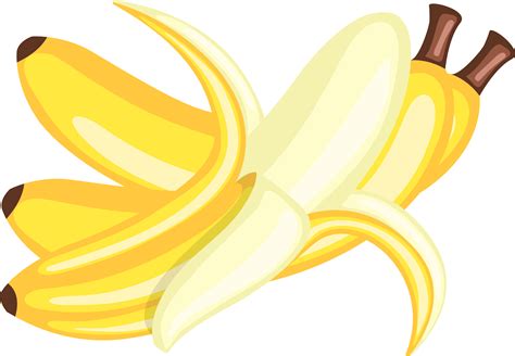 Fruit Banana Illustration Food Bananas Clipart Myfreedrawings