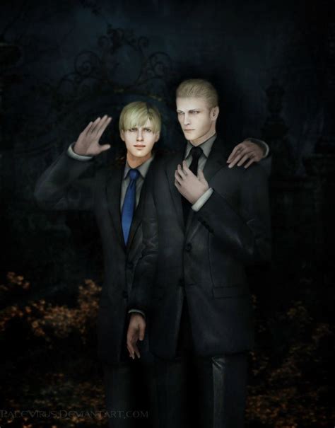 Wesker And William By Palevirus Resident Evil Wesker Altered Beast