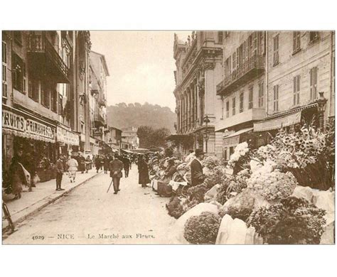 carte postale ancienne 06 NICE Le Marché aux Fleurs Cartes Postales