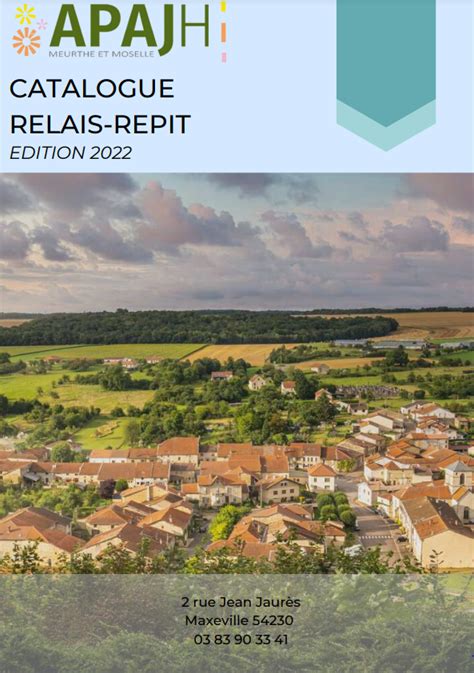 Screen Catalogue Relais Repit APAJH Meurthe Et Moselle