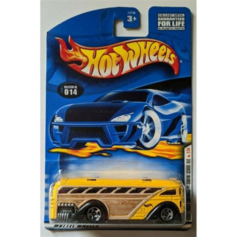 Bx317 Hot Wheels 2001 Fisrt Editions Onibus Surfin School Bus H3br