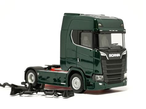 Streckermax Scania Cs Hd V Zugmaschine Dunkelgr N Herpa