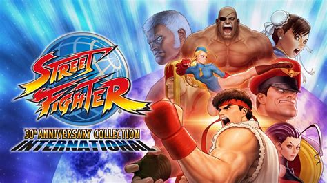 Street Fighter Th Anniversary Collection Promotional Art