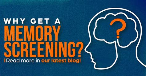 Why Get A Memory Screening Brain Matters Research