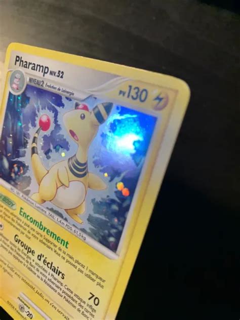 CARTE POKÉMON HOLO Pharamp 1 132 Bloc Diamant Perle Merveilles Secrètes