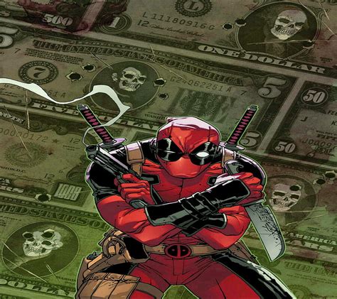 Deadpool Comic Books Marvel Money Hd Wallpaper Peakpx