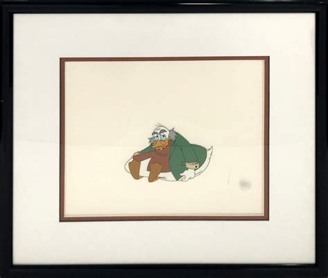1990s Ludwig Von Drake Production Cel Id Aprdrake21187 Van Eaton