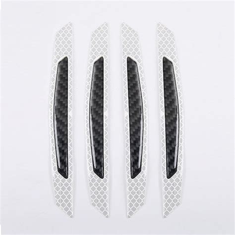 Automotive Inner Reflective Black Carbon Fiber Wheel Well Fender Door