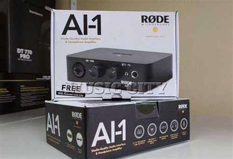 Rode AI-1 внешняя звуковая карта | Festima.Ru - Мониторинг объявлений