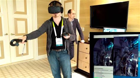 Htc Vive Portal Demo At Ces 2016 Youtube