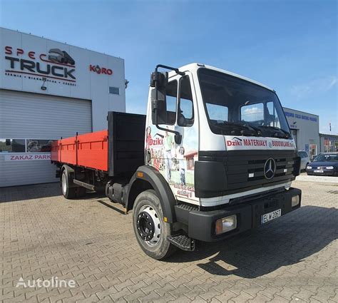 MERCEDES BENZ SK 1820 FULL Flatbed Truck For Sale Poland WOLSZTYN WF21900